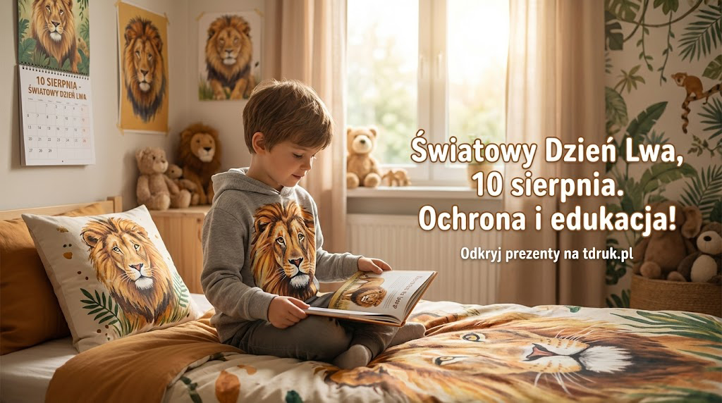 Pomysły na prezent - Światowy Dzień Lwa